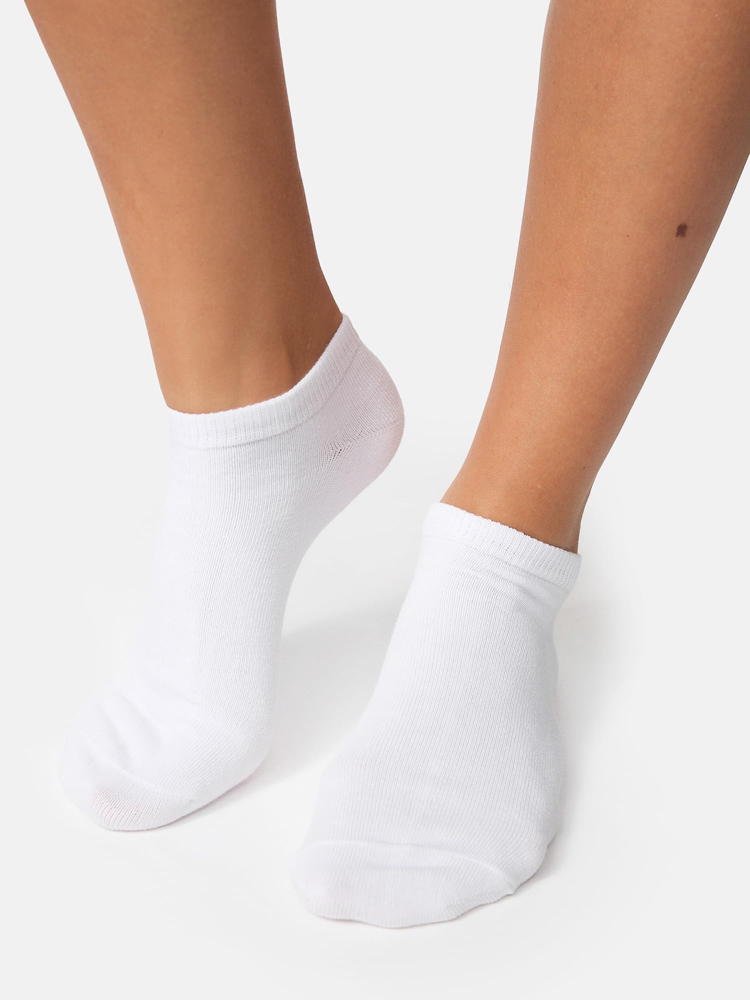 NUR DIE Damen Sneakersocken 20-Pack Classic weich bequem atmungsaktiv - schwarz weich bequem atmungsaktiv - Größe