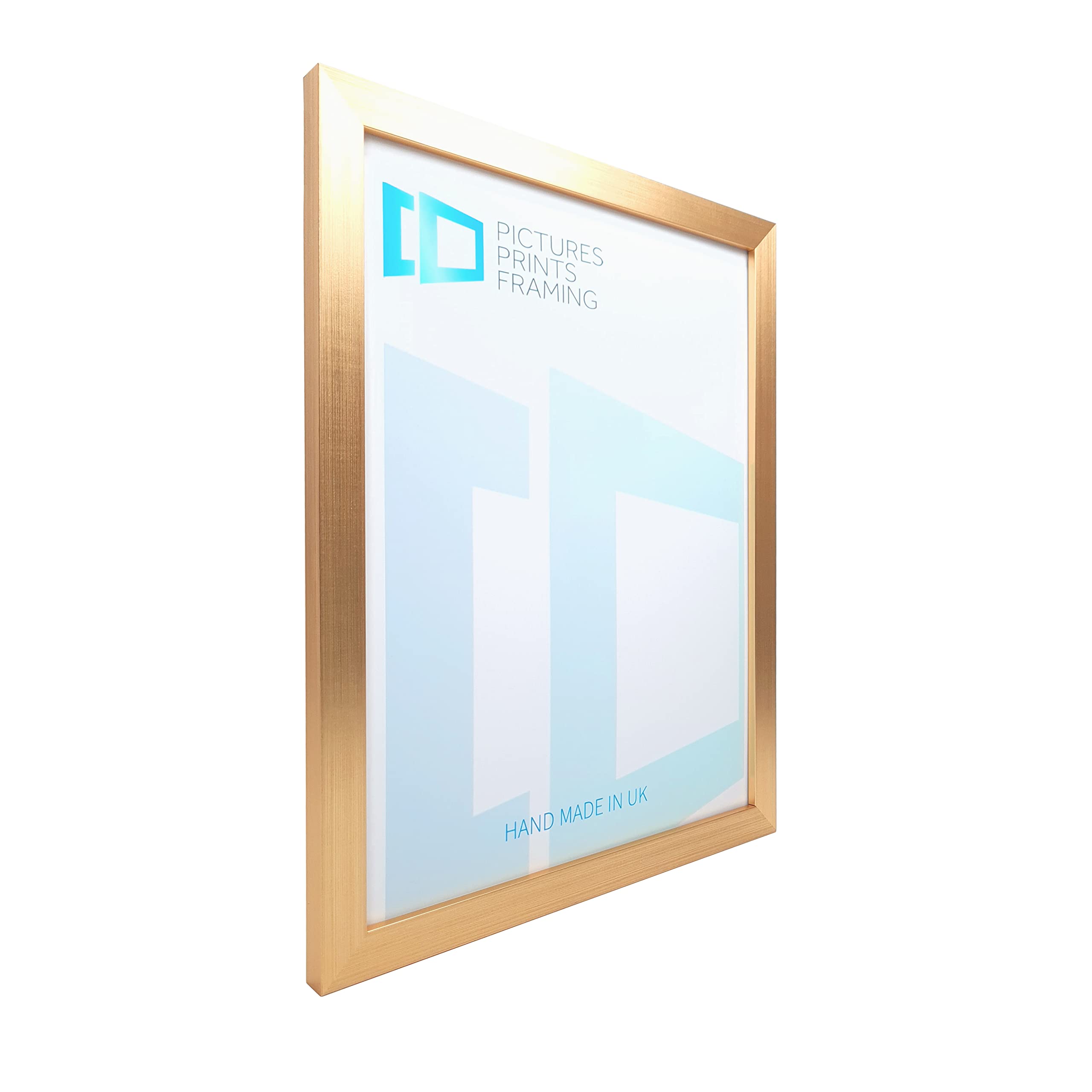 Pictures Prints Framing Gold Picture Frame Size 3.5 X 5.5 Inch With Perspex - The City Range