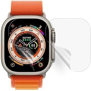 Whats Mob Ultra Watch Screen Protector - Soft Gelatin Screen Protector Clear HD - Watch Ultra 49MM - Tow Pack