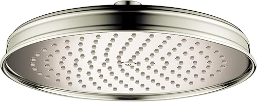 AXOR AXOR Montreux 10-inch Showerhead Low Flow Classic 1-Spray Rain Water Saving