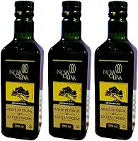 Azeite de Oliva Extra Virgem Nova Oliva Garrafa de 500ML Combo Com 3 Unidades