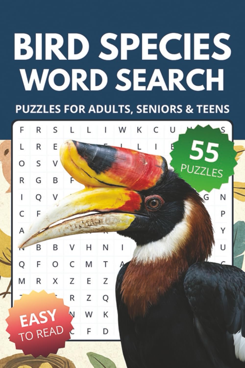 Bird Species Word Search Book: Word Searches about Bird Species, Bird Watching & Nature | 6x9 inches, 110 pages, 55 Puzzles | Gift for Vacations, Holidays and Relaxing Times