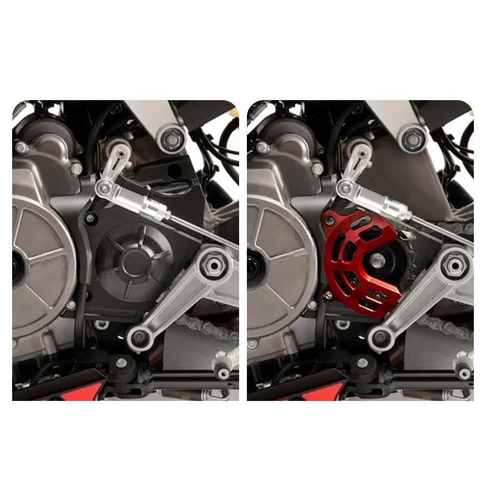 Osłona Łańcucha Motocyklowego Pasuje Do Ochrony Czujnika Przedniej Zębatki Pasuje Do Aprilia RS660 RS 660 Ochraniacz łańcucha Osłona łańcucha