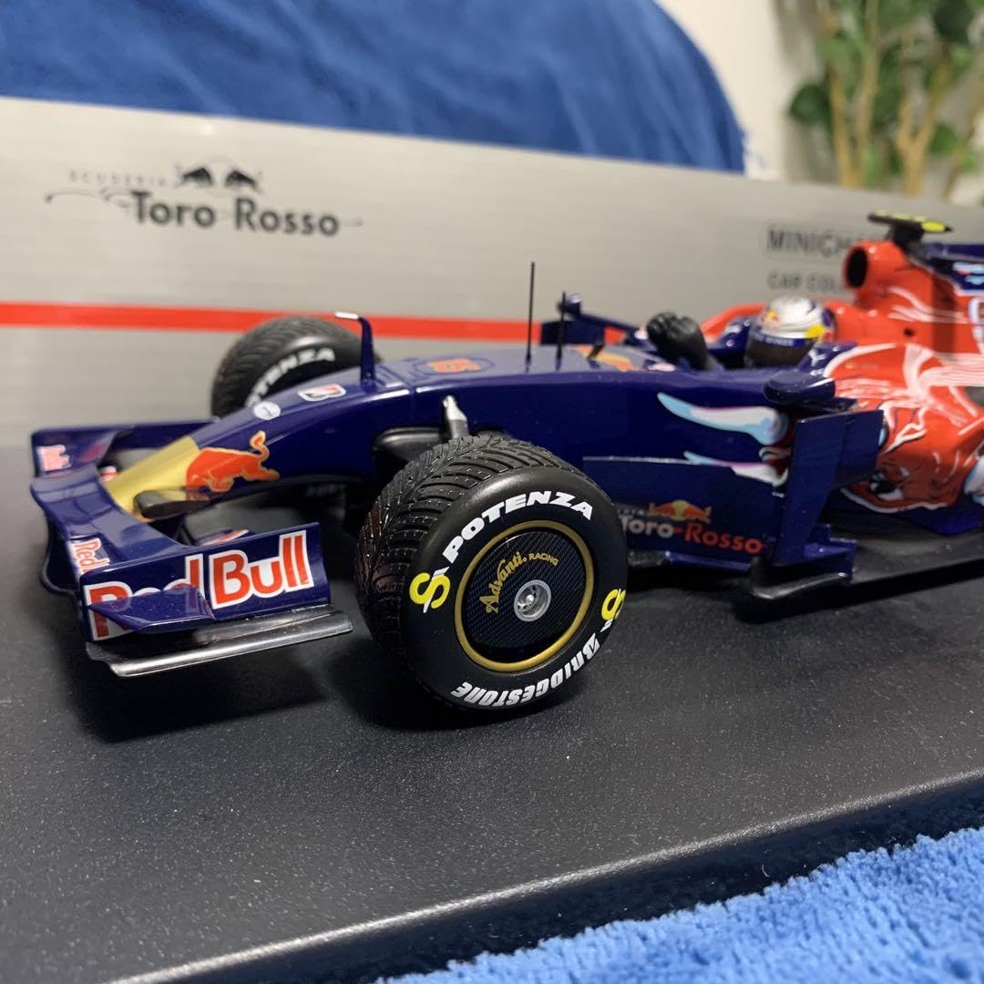 Amazon.co.jp: 限定品 1/18 ミニチャンプス トロロッソSTR3 ベッテル 