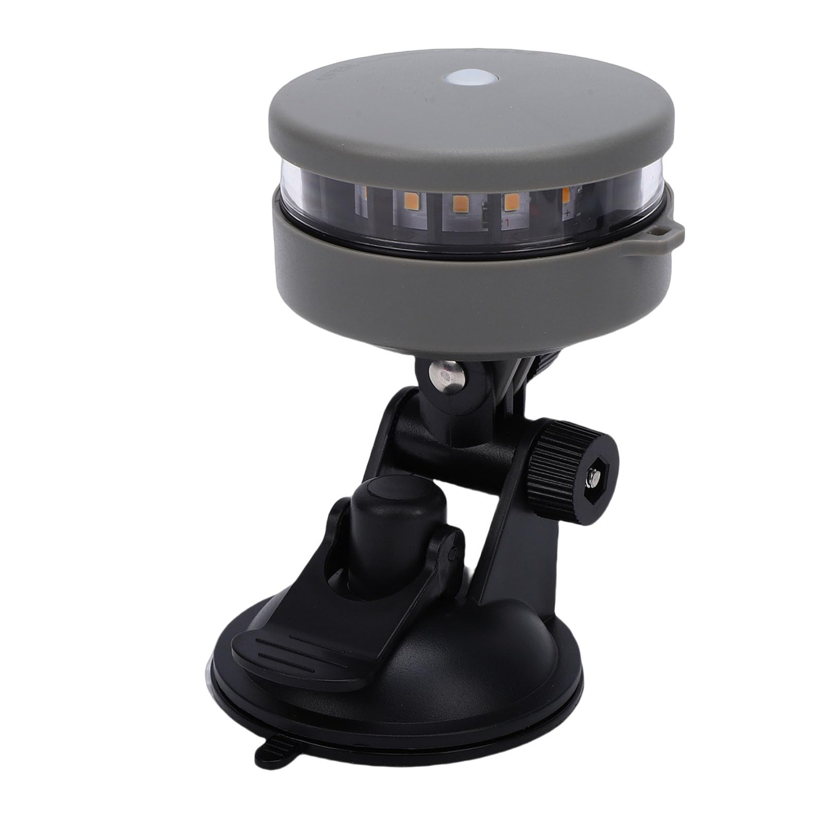 Focket Luci di Navigazione per Barche, visibilità 2NM 55LM IP67 Luce di Poppa a LED Impermeabile, Luce di Ancoraggio con Base a Ventosa per Piccole Imbarcazioni Marine Jon Boat