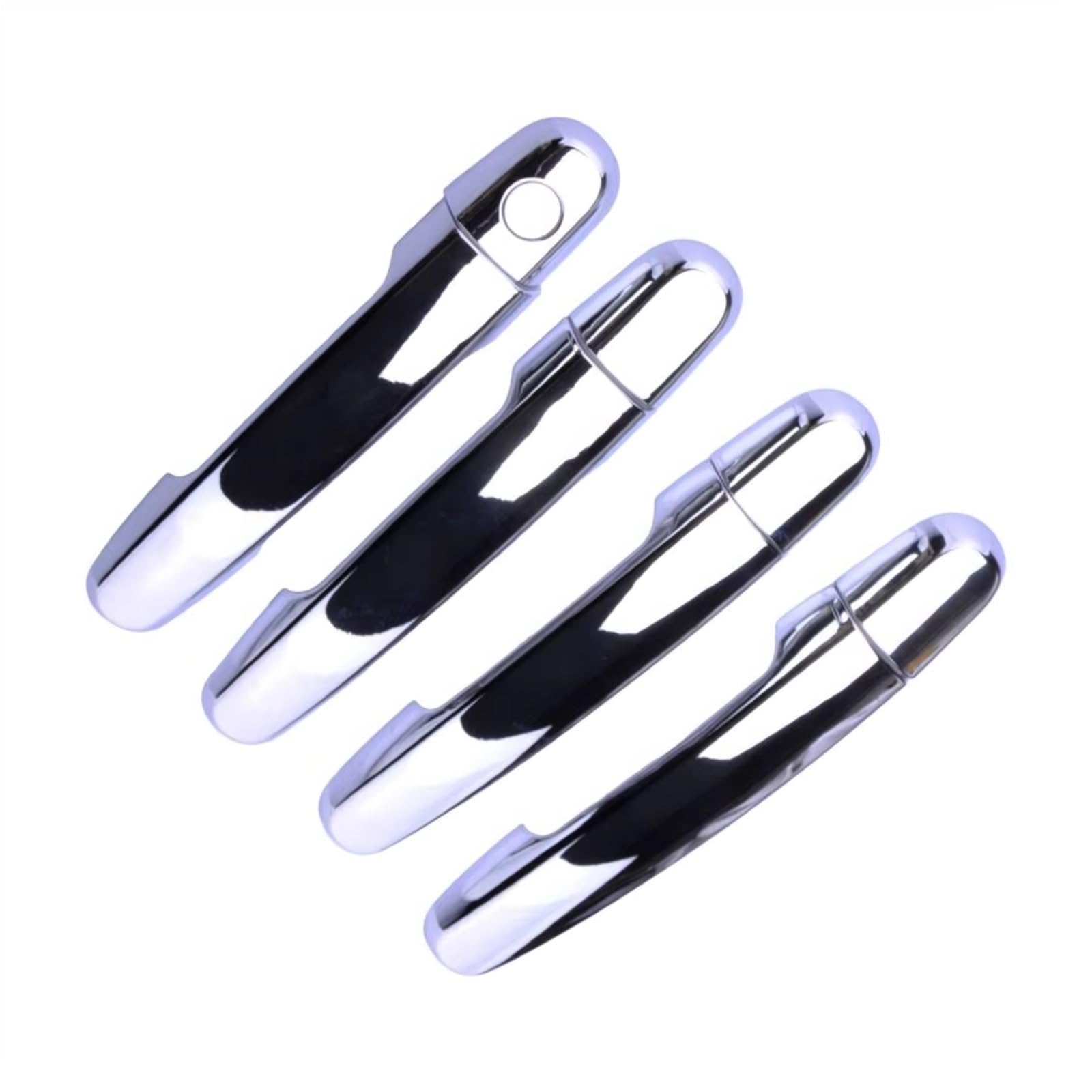 JJRFVBGT Door Handle Trim Compatible with Toyota for Corolla for Yaris 2010 2011 2012 2013 ABS Silver Accessories Car Exterior Door Handle Housing