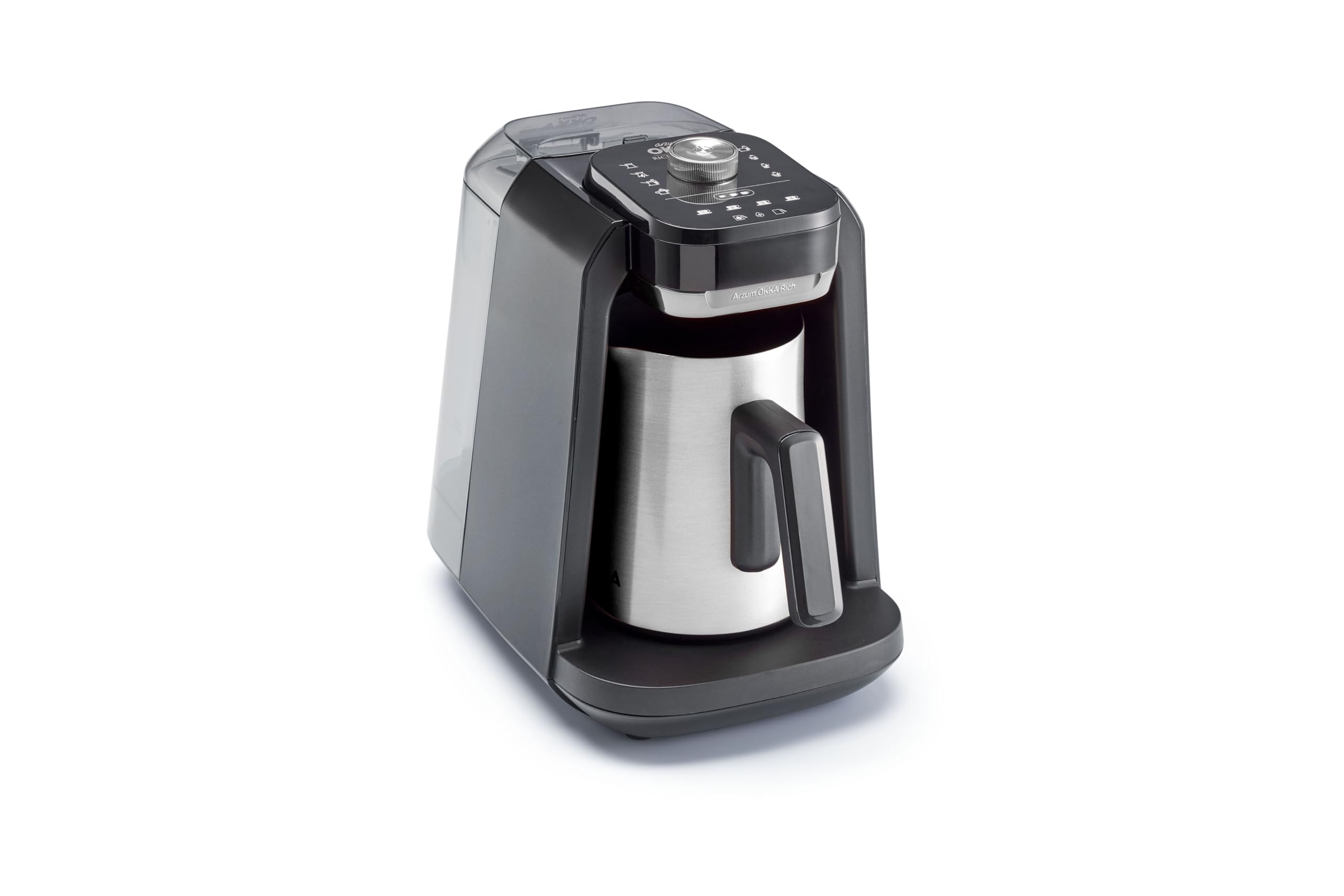 Arzum Okka OK0038 Rich Pro Plus Macchina da caffè turco (Chrome)