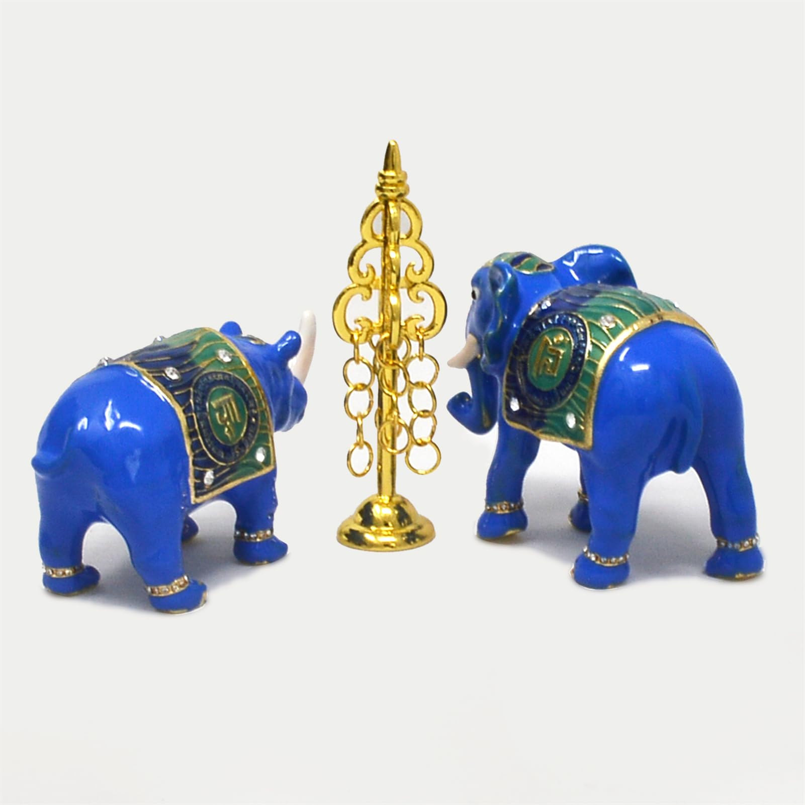 Amazon.co.jp: Fengshuibringluck 風水 犀と象 サイ ゾウ お守り 置物