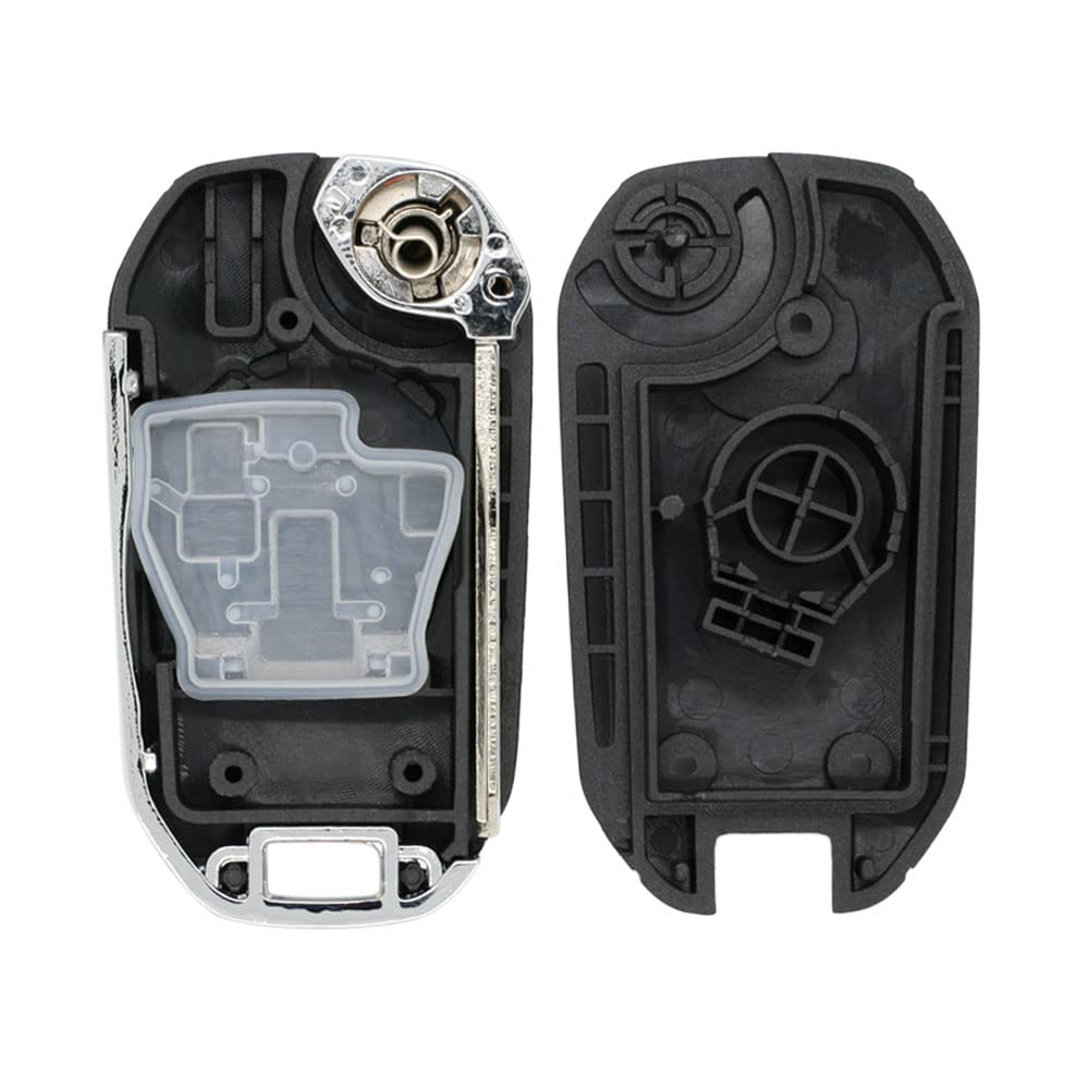 BROVACS Modified Upgraded Flip Key Shell Compatible with NISSAN 2 Button Keyless Entry Remote Key Case Fob SS916A - Image 3