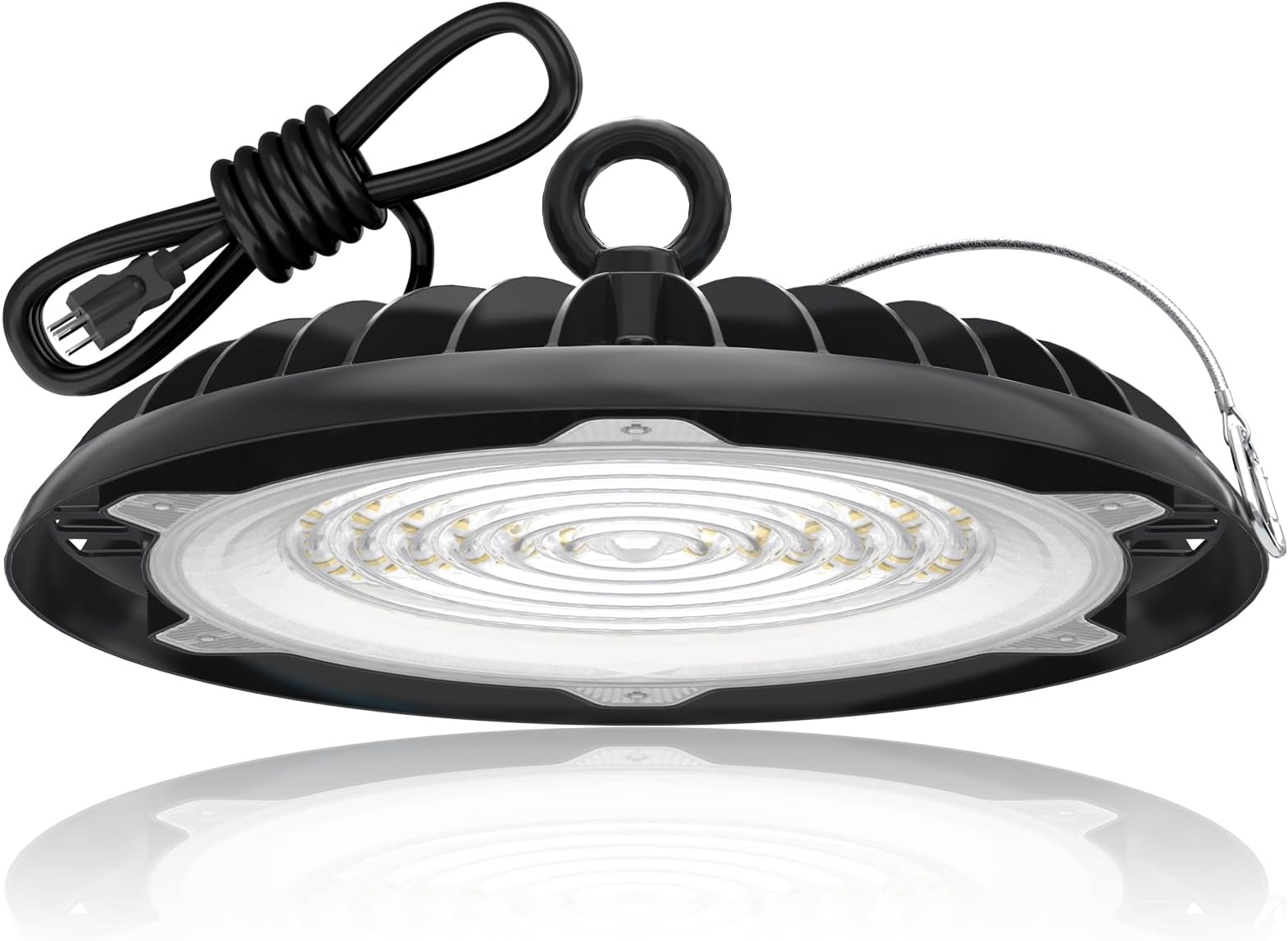 HYPERLITE high Bay led Lights: 150W led high Bay Lights for barn Shop Garage Warehouse Factory Lighting Industrial and Commercial Lighting