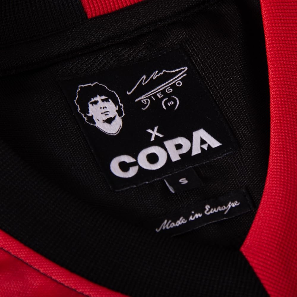 Copa - Camiseta de Fútbol - Hombre - Maradona x Newell's 1993 - Rojo - 100% poliéster