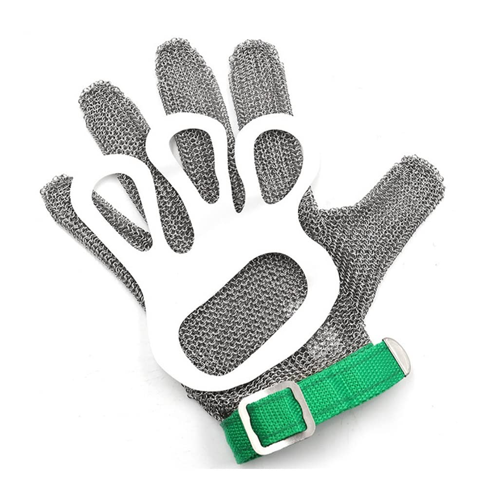 Gants Résistants Aux Coupures, Gants métalliques résistants aux coupures, Gants de sécurité Anti-coupures et Anti-Couteaux pour Cuisines, Restaurants, Abattoirs et usines de Confection