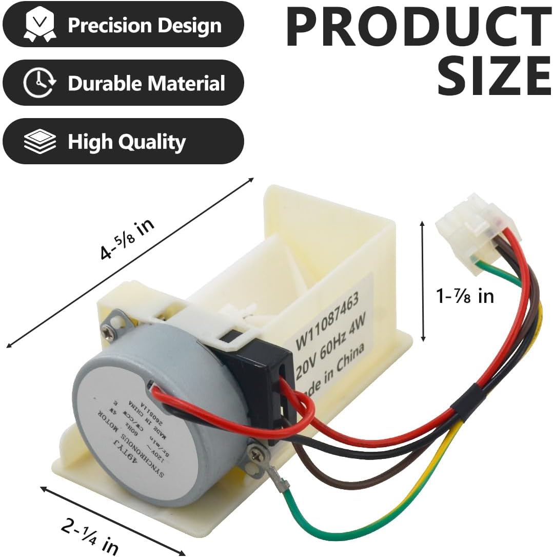 W11087463 W10745484 Refrigerator Air Damper Control Assembly