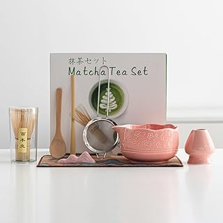 8 Pcs Japanese Ceramic Matcha Set