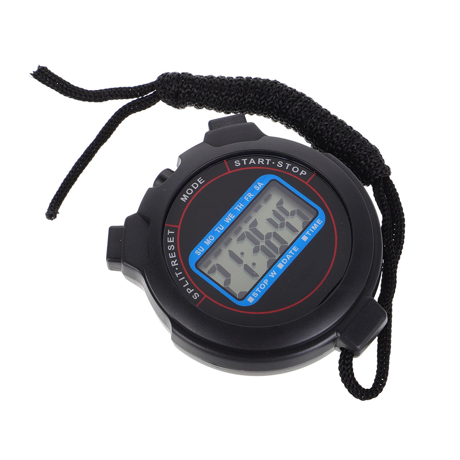 GALPADA Digital Stopwatch Timer with Large Display Silent Operation Portable Handheld Timer for Swimming Training Running Fitness and Coaching User-Friendly-image-6