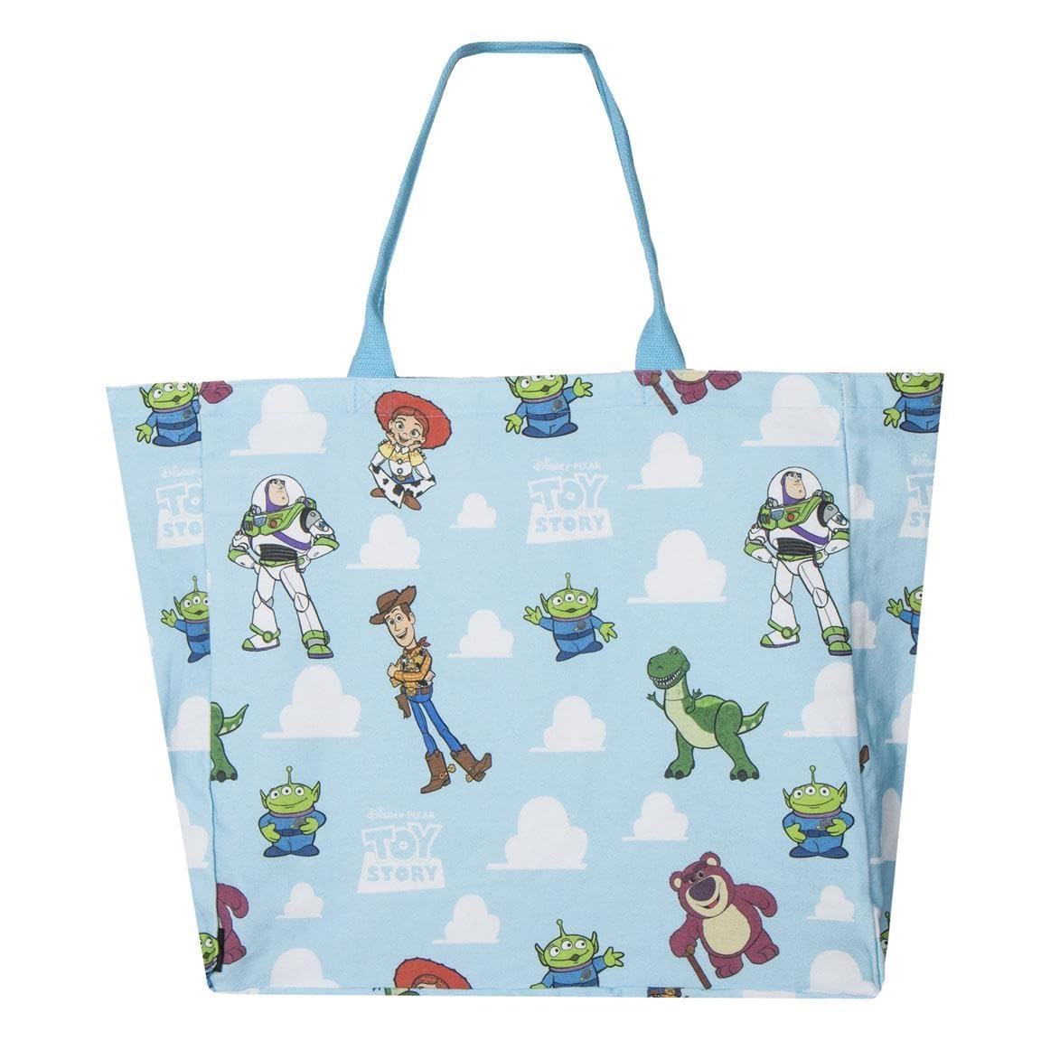 CERDÁ LIFE'S LITTLE MOMENTS Officially Licensed Disney Toy Story Tote Shopping Bag Ideal for Daily Use, Gift Beach or Bag