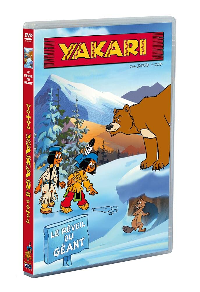 Película infantil Yakari en DVD para disfrutar de una tarde de cine familiar en casa