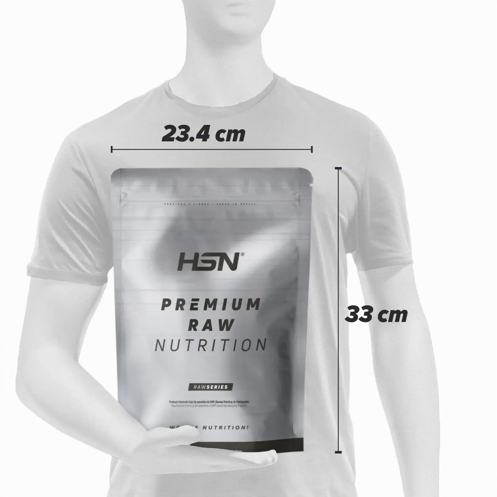 HSN L-Teanina en Polvo | 250 mg por Dosis Diaria | 500g | Aminoácido Natural del Té Verde en Forma Libre | 100% L-Teanina Pura Sin Aditivos | Vegano, Sin Gluten, No-GMO | No Incluye Dosificador