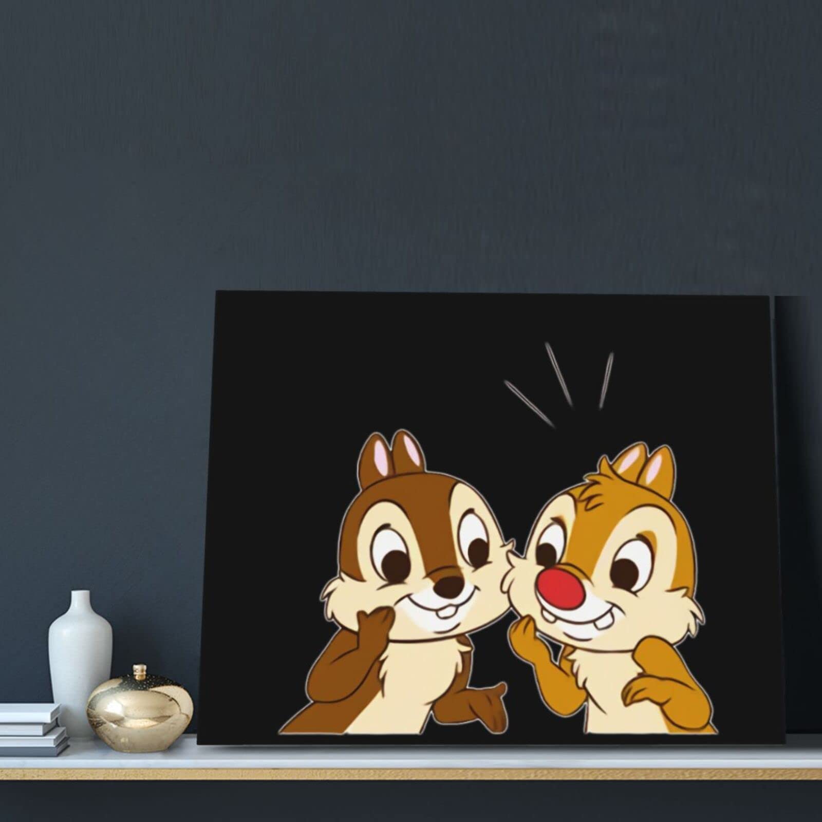 Amazon.co.jp: チップとデール アニメ ポスター アートパネル アート