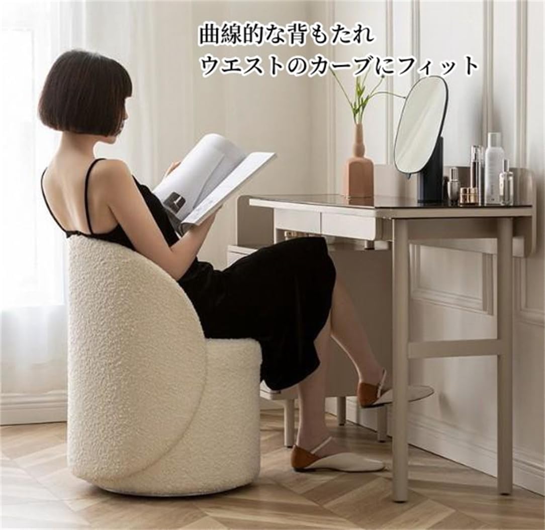 未使用品】IKIKI サイドスツール オーク×ベージュ IKIKI サイド