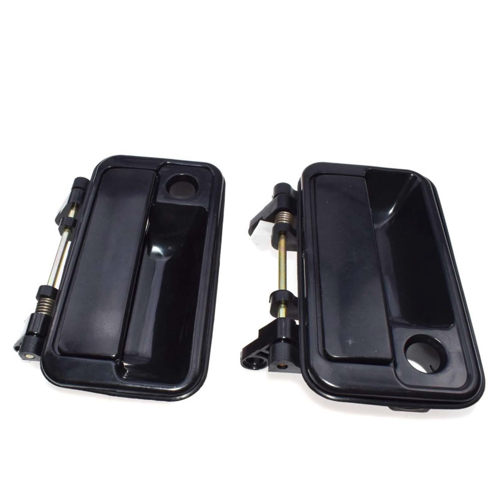 Poqweriq One Color Exterior Outside Front Left Right Door Handle For Pontiac For Firefly 1989 1990 1991 1992 1993 1994 8282060B025pk 8281060B025pk