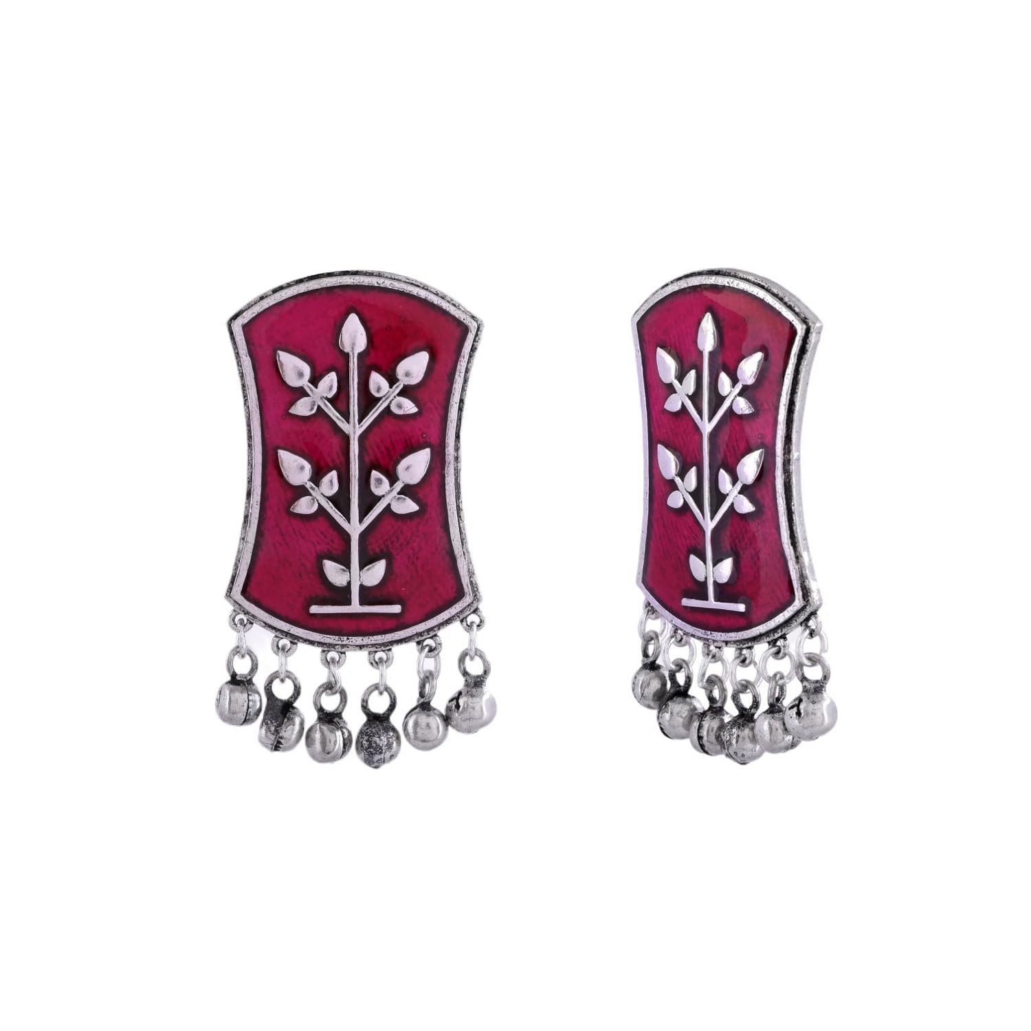 Voylla Warli Patta Chinaaro Ka Earrings Danglers Earrings For Women|Enamel|Summer|Gift For Her|Oxidised| (B0D6NKS5FW) Amazon Price History, Amazon Price Tracker