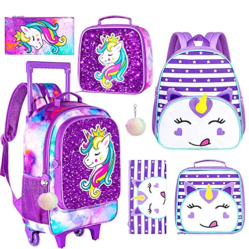 Ftjcf 8Pcs Rolling Backpack06 #TOP10