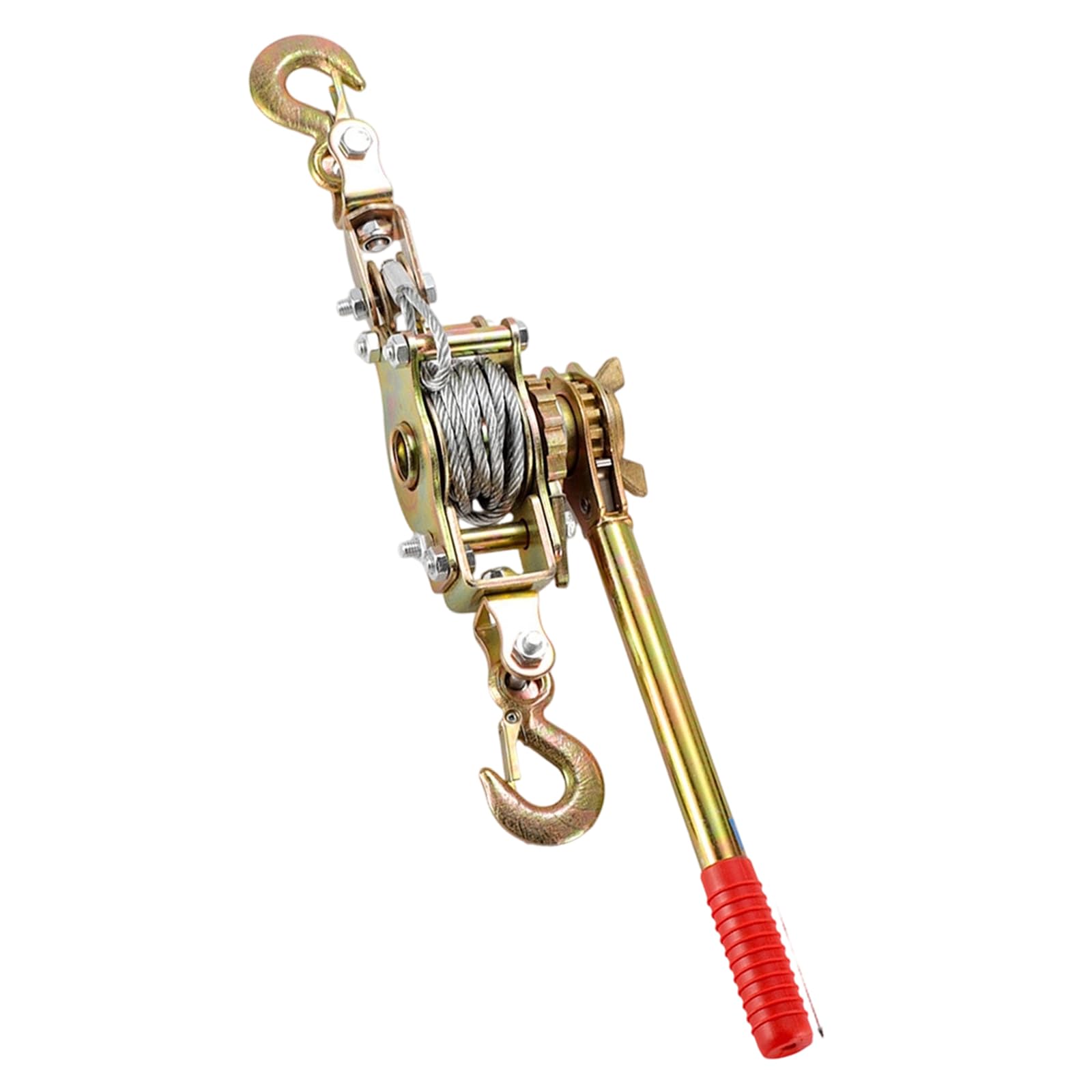 Newft Double Line Manual Ratcheting Tightener For Wire Rope And Nylon Cord Crafted From High Strength Carbon Steel Ensuring Reliability Enhancing Ratcheting Tightener