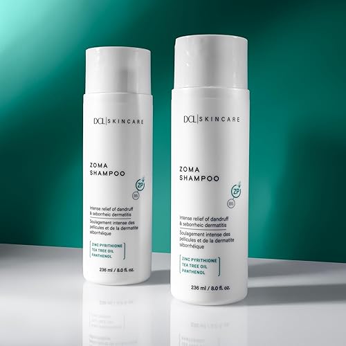 Miniatura 2 de DCL Skincare Zoma Shampoo - Cuidado del cuero cabelludo seco con piritiona de zinc, alivia la picazón, la descamación y la caspa, tratamiento de