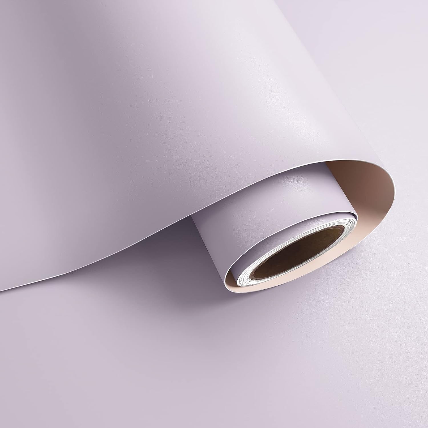 Purple Contact Paper 15.7x78 Inches - Glossy Peel And Stick Wallpaper For Kitchen Countertops & Cabinets