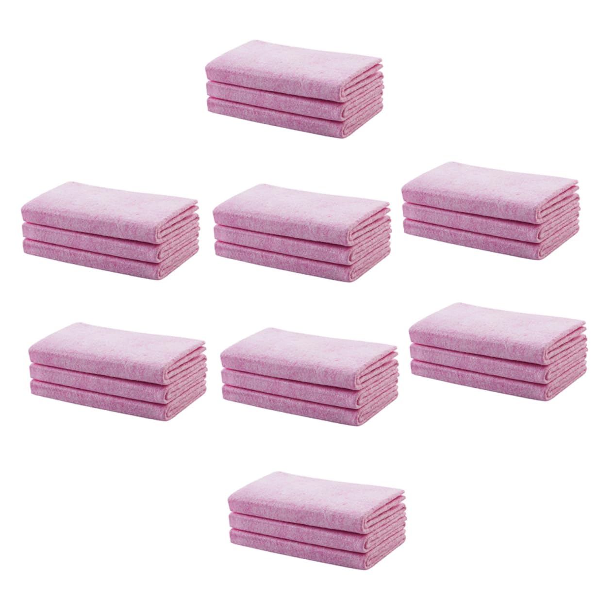 Panni Cucina in Microfibra 24 Pezzi, Strofinacci Rosa per Pulizia