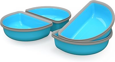 SureFeed Half Bowl - Pack of 4 (Grey) (Blue)
