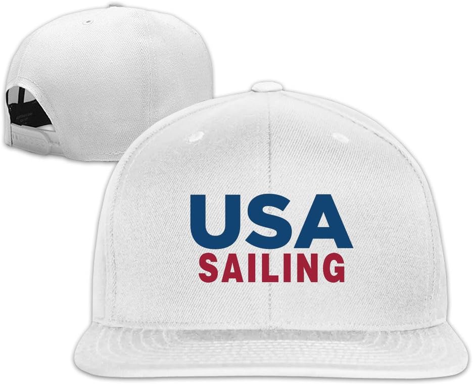 USA Sailing Team 2016 Sailor Adjustable Caps Flat Bill Baseball Hats