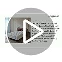 Image of LOOM & NEEDLES 75x60x6 Inches Queen Size Mattress | Reactive Dual Comfort Pocket Spring Mattress | 5 Zoned 7 Layer Orthopedic Medium Firm Bed Mattresses | HD Memory Gel Foam Gadda | Spring Mattress