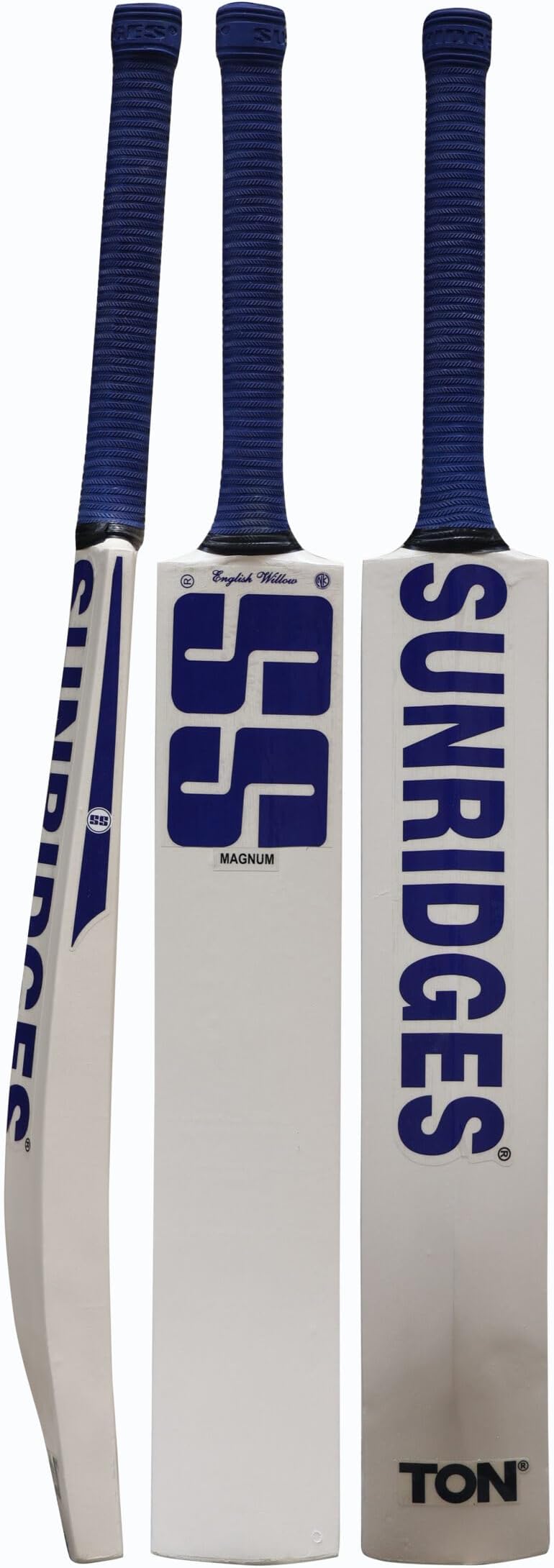 SS Magnum English Willow Cricket Bat, Size 5 (Color may vary) Amazon