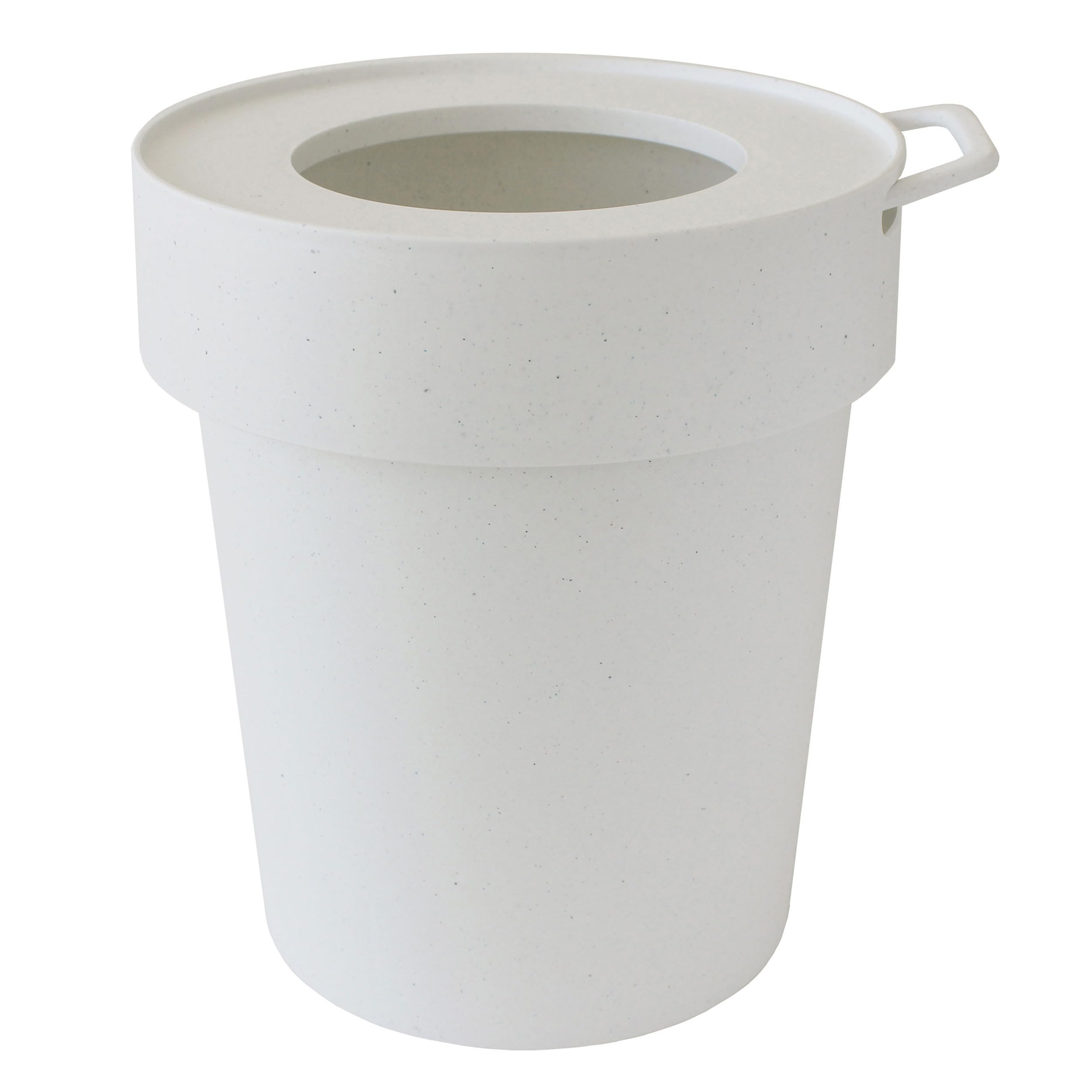 Hachiman Blanc Waste Garbage Can Tap Trash