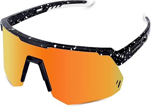 Gafas de sol polarizadas para hombres y mujeres, protección UV400, gafas deportivas para jóvenes, gafas para béisbol y correr