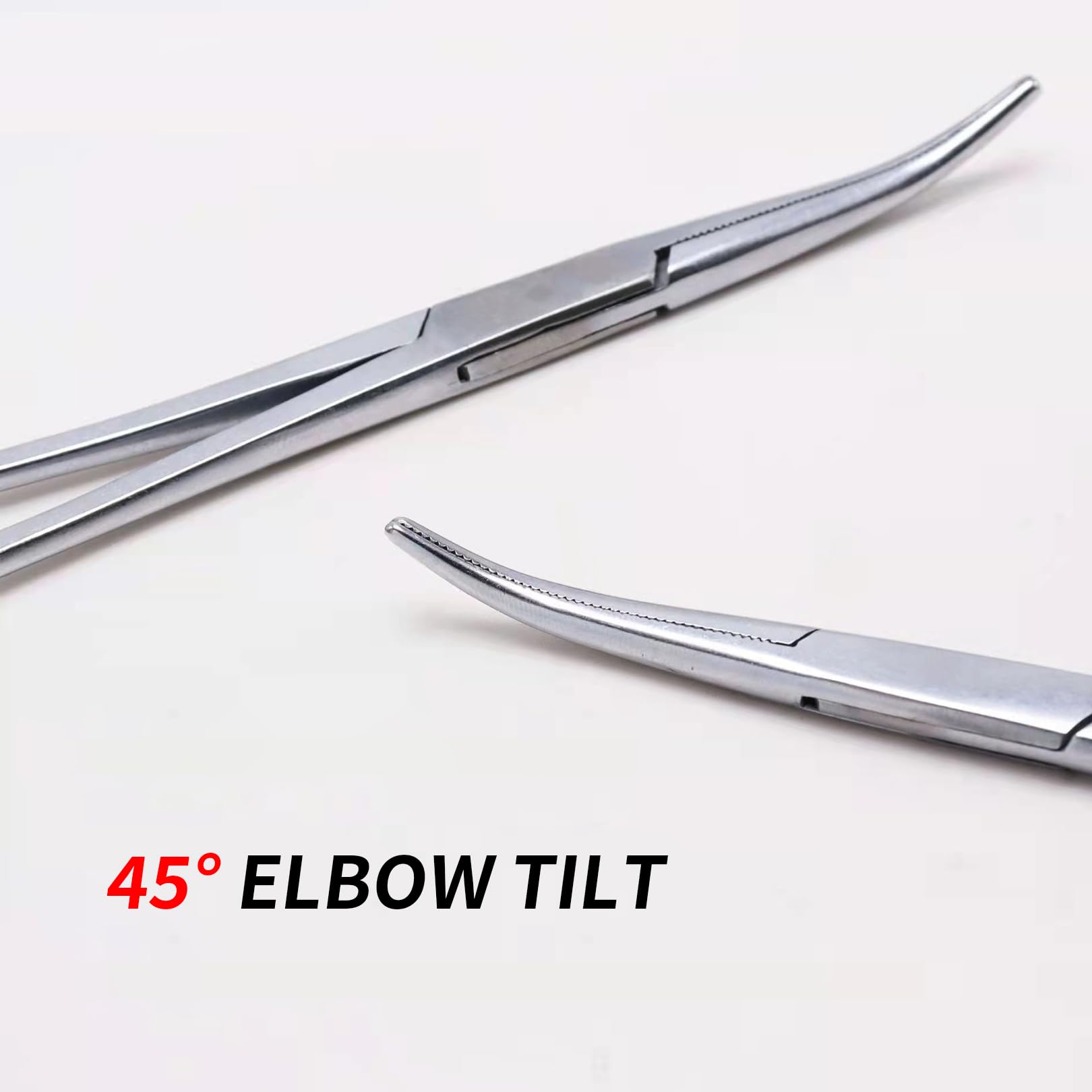 Alicates de piercing, pinza de arteria, herramienta de agarre de bola, juego de costura