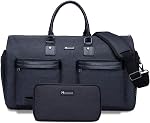 Sac de vêtement convertible pour voyage d'affaires, sacs de voyage Modoker pour hommes et femmes - 2 en 1, valise suspendue pour costumes