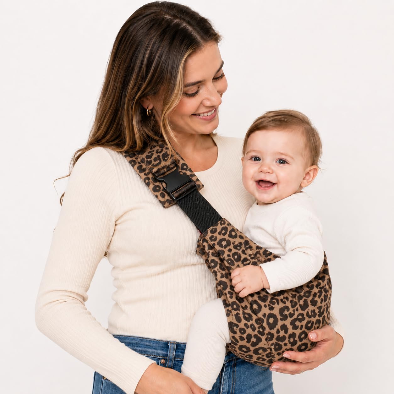 Velvet Baby Sling Carrier for Newborn to 3 Years-picture-21