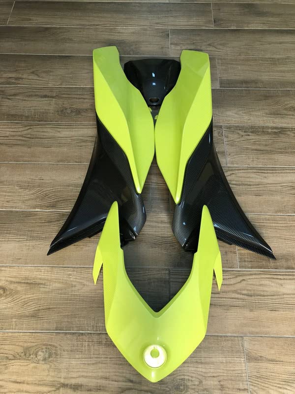Film Hydrographique Fibre Carbone - Kit Impression Transfert Eau - 50x400cm - Avec Activateur