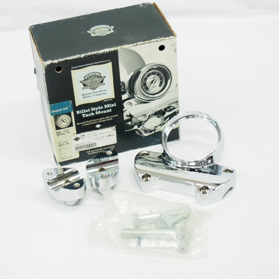 Harley-Davidson ビレットスタイル ミニタコメーター マウント Harley-Davidson ビレットスタイル ミニタコメーター マウント