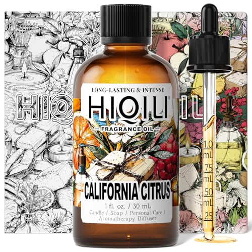 HIQILI California Citrus Fragrance Oil for Diffuser