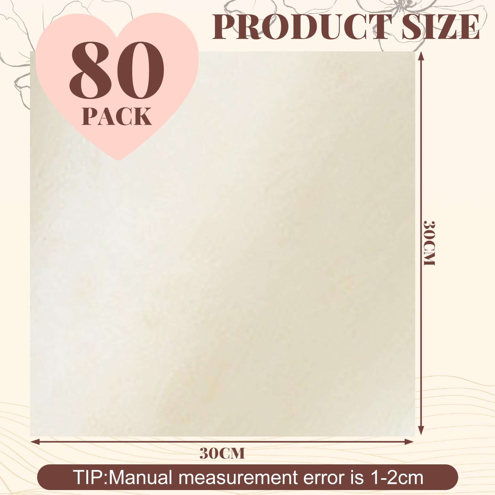Hojas de Papel de Regalo de Ramo de Flores, Papel para Ramos de Flores 144 Hojas, Ramo Flore Preservadas Decoracion Suave e Impermeable, Ideal para Floristas y Artesanos, 30x30 cm