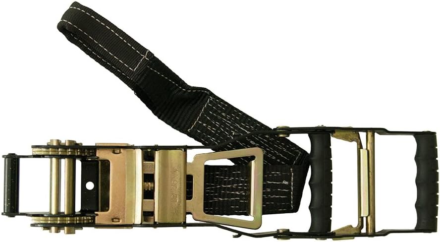 Gibbon Slacklines Trick Tension Anchor, with extra big ratchet, for advanced trickline setup, compatible to any 2" wide trickline from GIBBON, with XL treewear, maximum safety thanks to back-up line