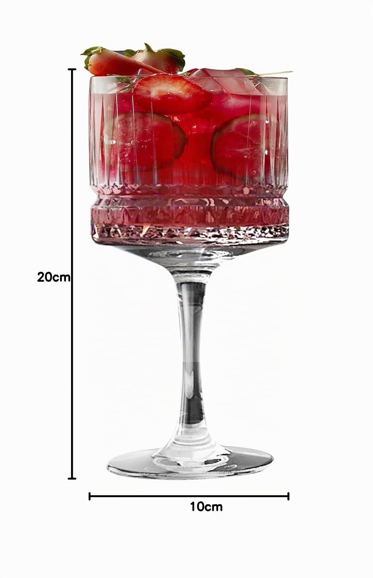 Pasabahce Elysia Lot de 6 verres à cocktail en verre, transparent, 50 cl