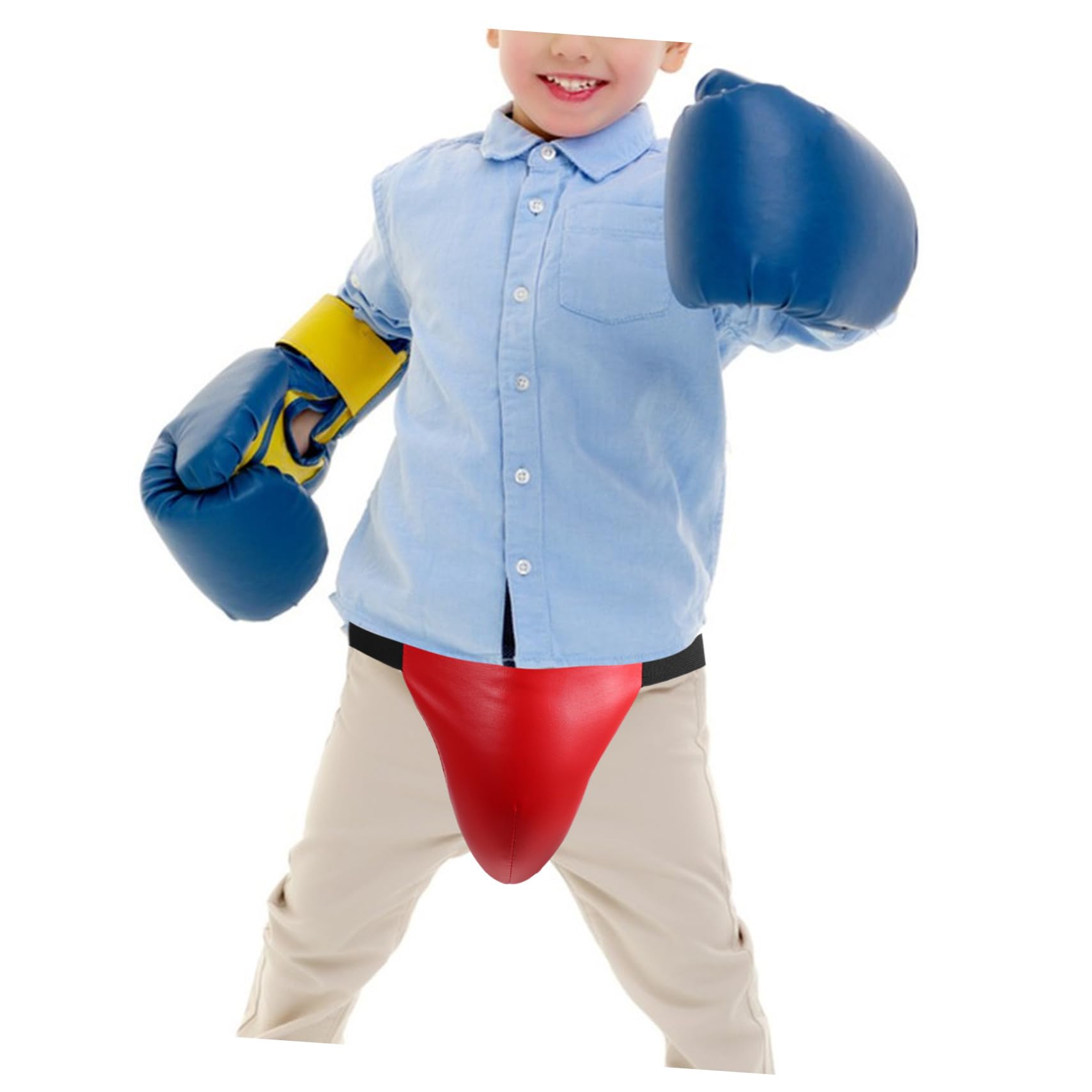 Mikikit Breathable Reusable Groin Protector Guard for Wear Resistant Crotch Guard for Boxing Taekwondo and Martial Arts Comfortable and Durable Design for Active Play