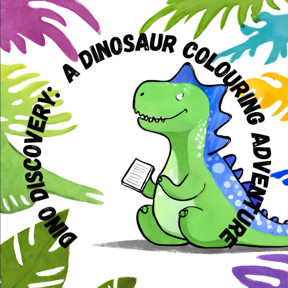 Dino Discovery: A Dinosaur Colouring Adventure