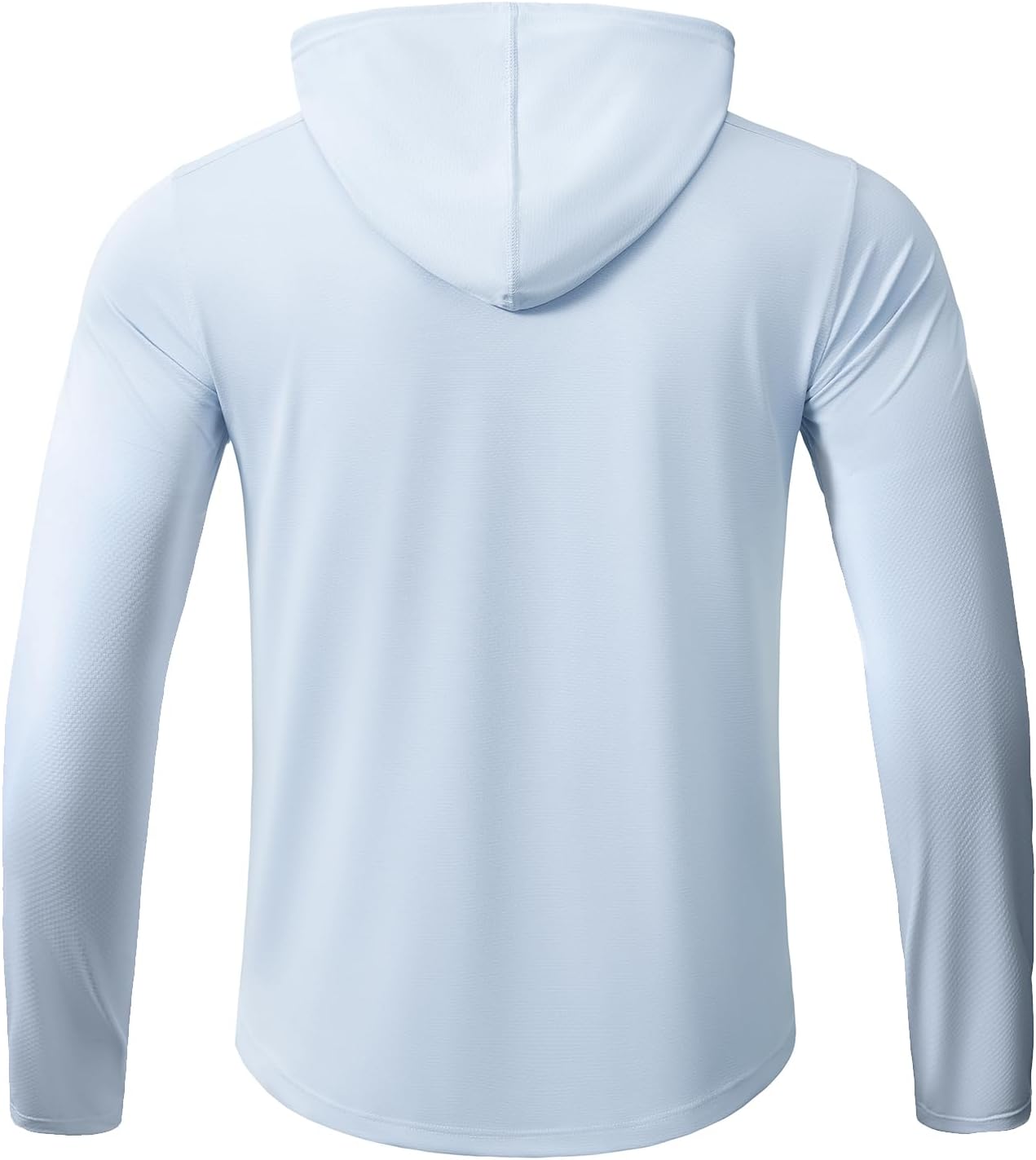 AIMPACT Men's Sun Protection Shirts UV SPF UPF 50+ Long Short Sleeve Hoodie Rash Guard Fishing Swimming Shirt Lightweight - Image 3