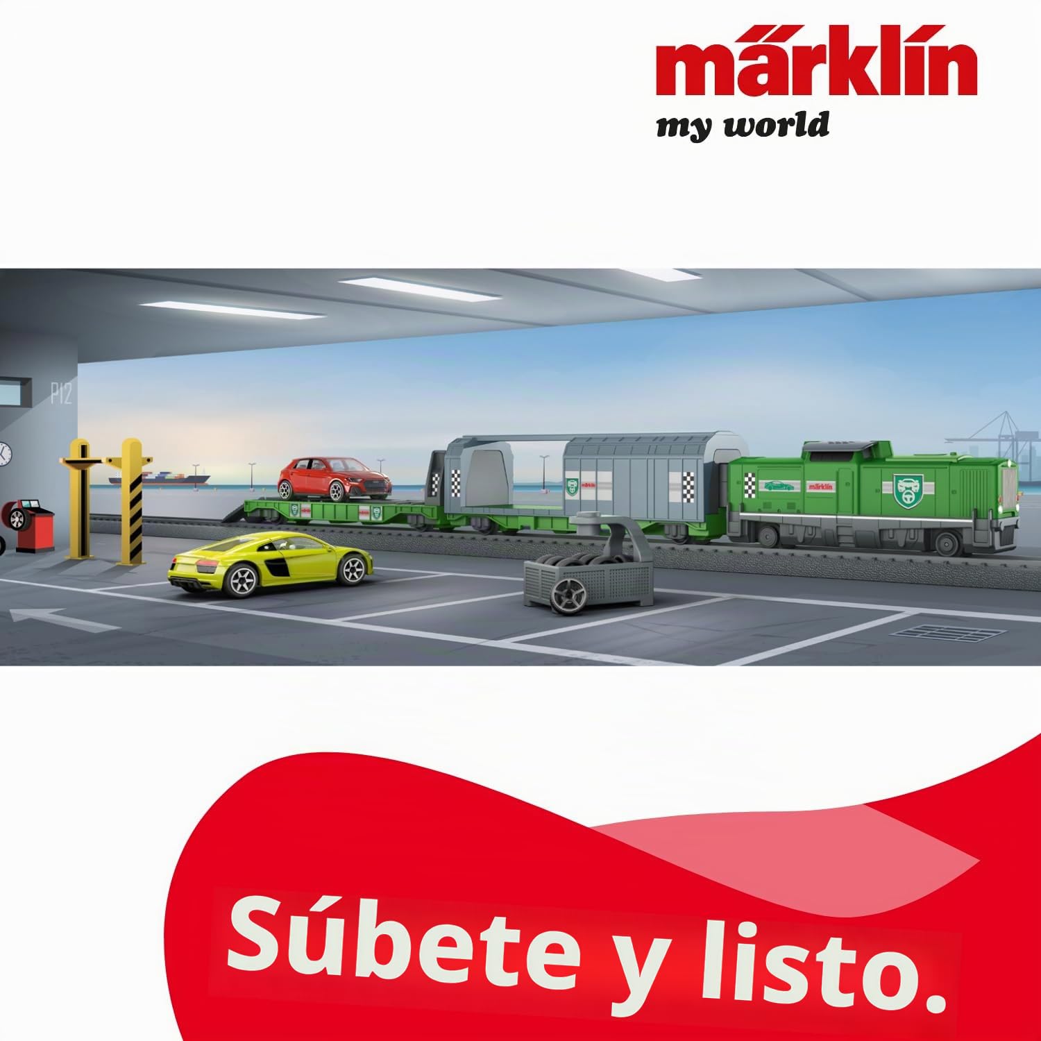 Märklin My World – Paquete de Inicio para Transporte de Coches